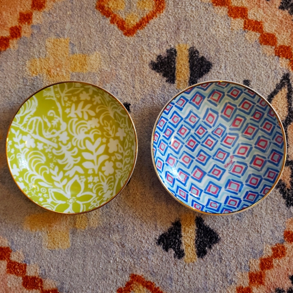 Lilly Pulitzer x Target appetizer plates